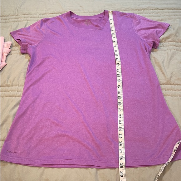 Nike Dri-fit t-shirts, Nike logo shows wear and tear (see pictures). Both for $9 - Picture 8 of 9